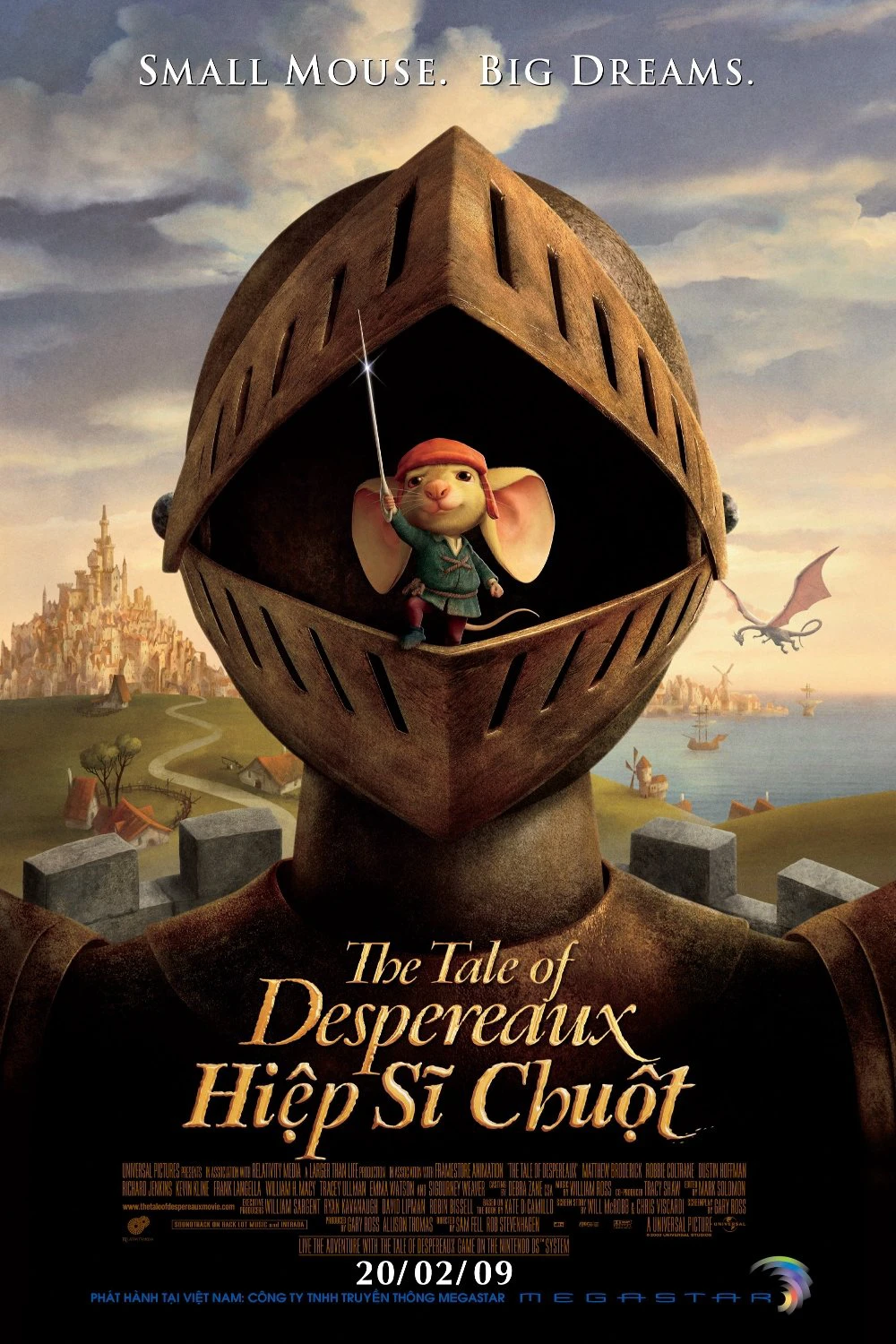 Phim Hiệp Sĩ Chuột - The Tale of Despereaux (2008)