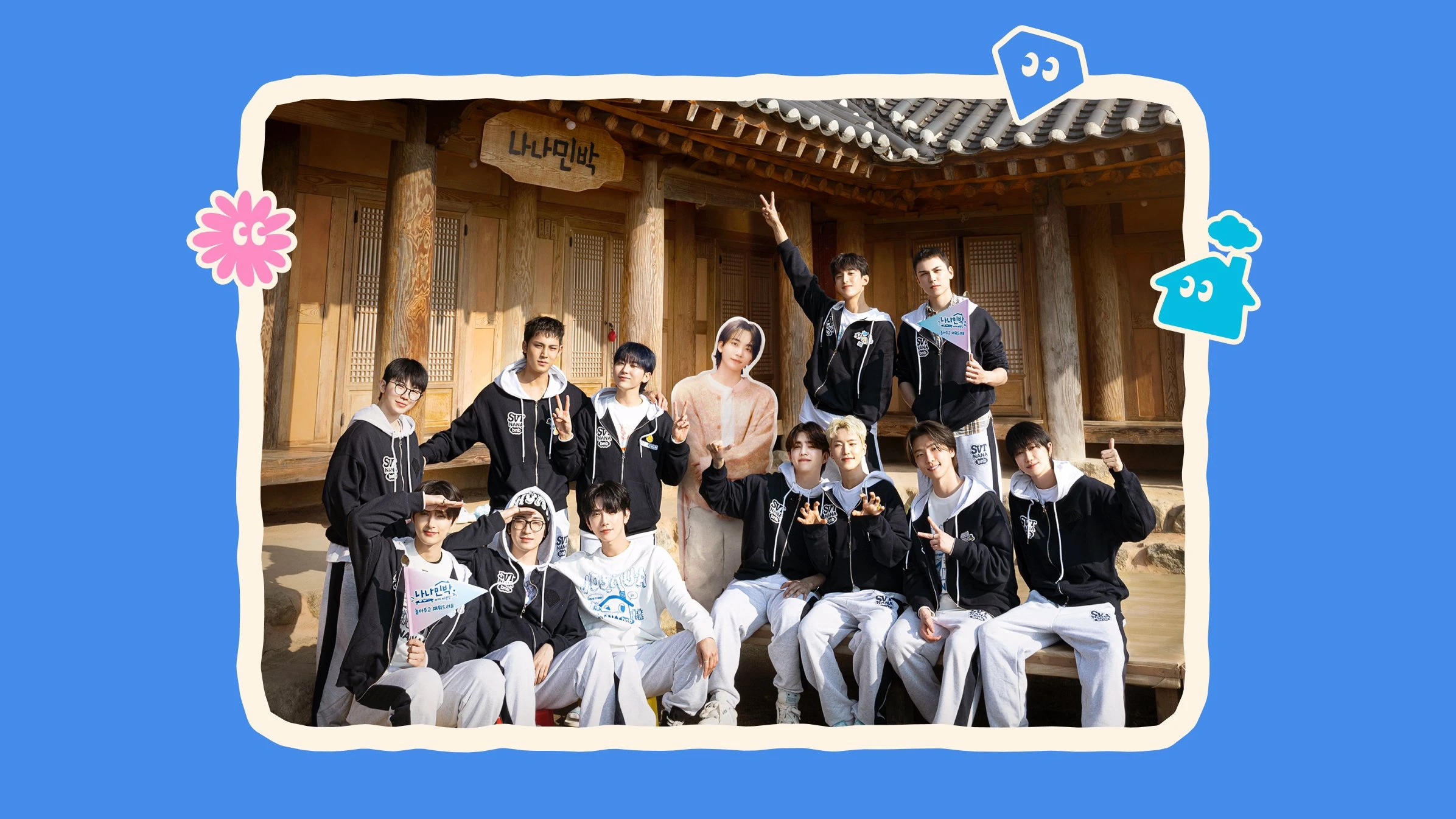 NANA bnb cùng SEVENTEEN