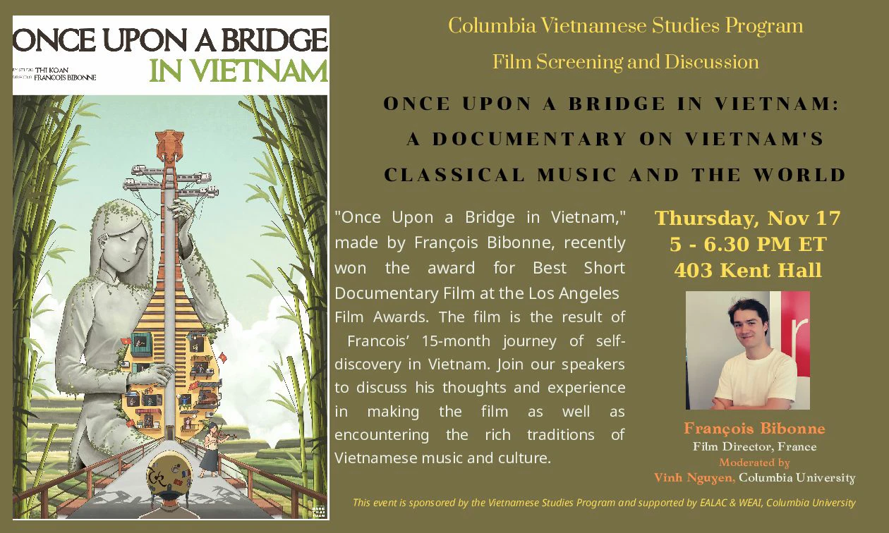 Phim Ngày Xưa Có Một Nhịp Cầu Ở Việt Nam - Once upon a bridge in Vietnam (2022)