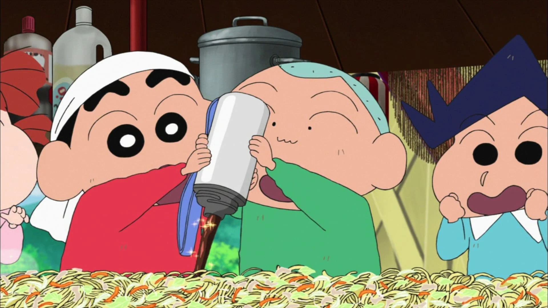 Phim Shin - Cậu Bé Bút Chì 21: Ngon Tuyệt! Sự Sống Còn Của Người Sàng Ăn Hạng B!! - Crayon Shinchan: Awesome Tasty (2013)