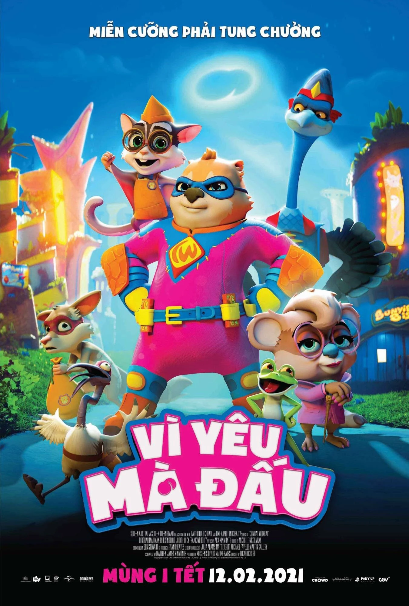 Phim Vì Yêu Mà Đấu - Combat Wombat (2020)